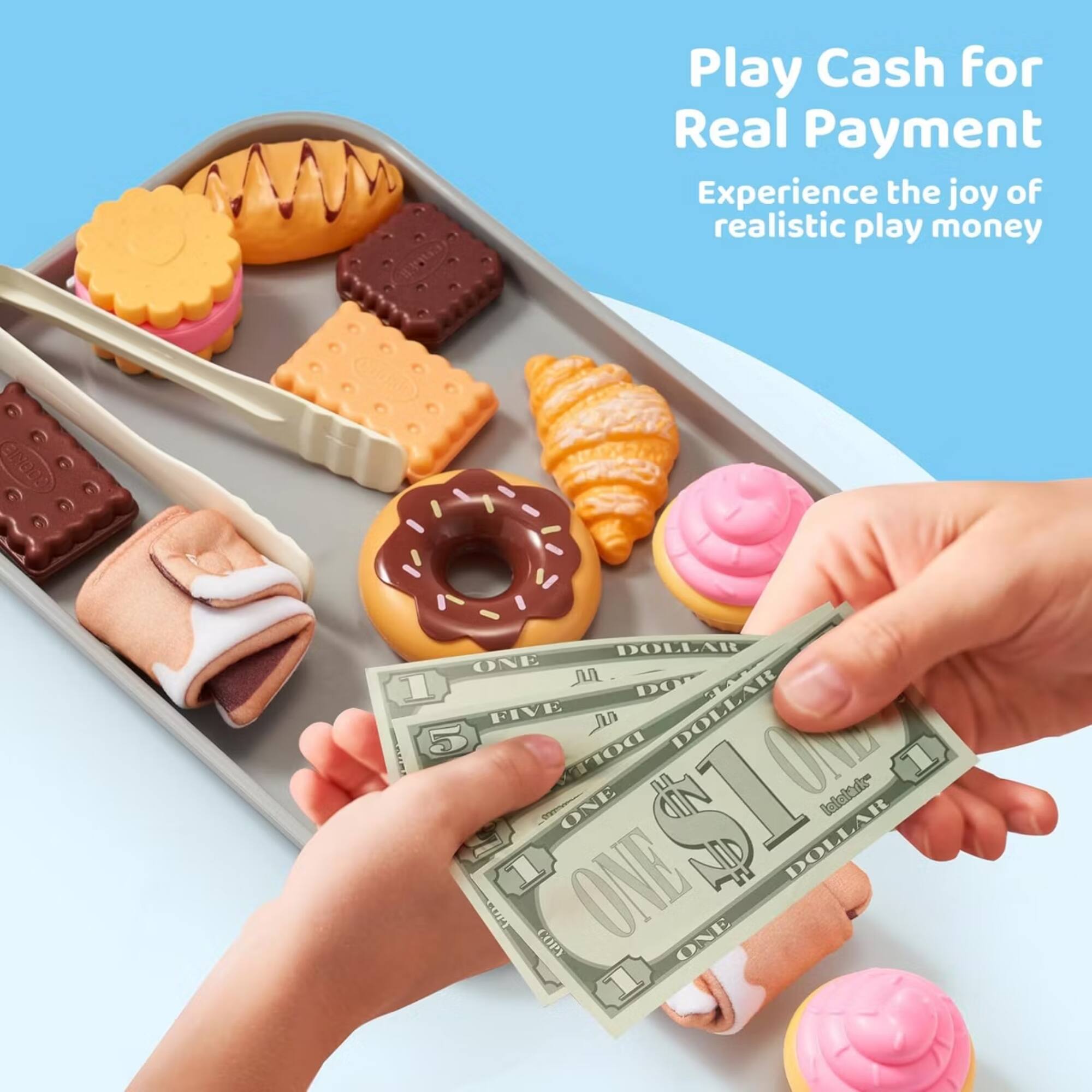 Play Cash for Real Payment  
Experience the joy of realistic play money