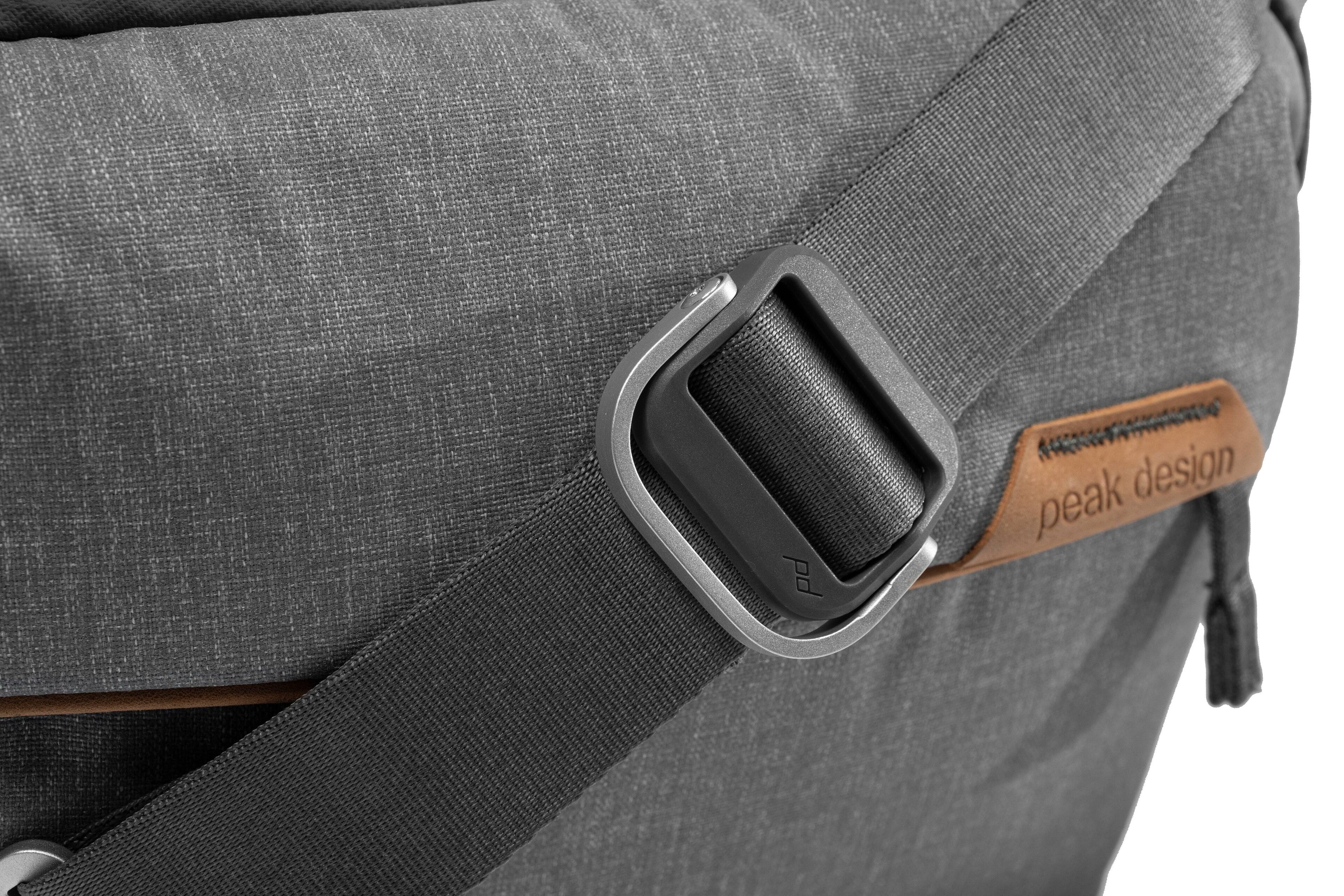 The text on the image reads "peak design."