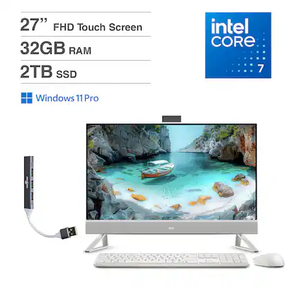 27" FHD Touch Screen
32GB RAM
2TB SSD
Intel Core 7
Windows 11 Pro