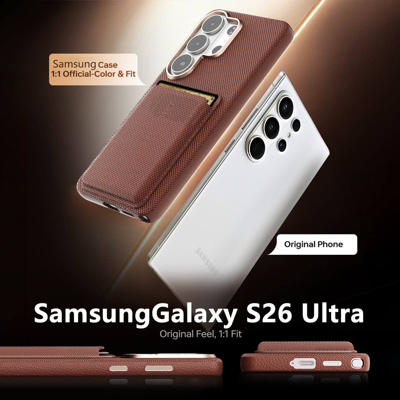 Samsung Case 1:1 Official-Color & Fit

Original Phone

Samsung Galaxy S26 Ultra

Original Feel, 1:1 Fit