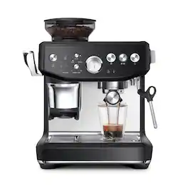 Breville - the Barista Express Impress Espresso Machine - Black Truffle