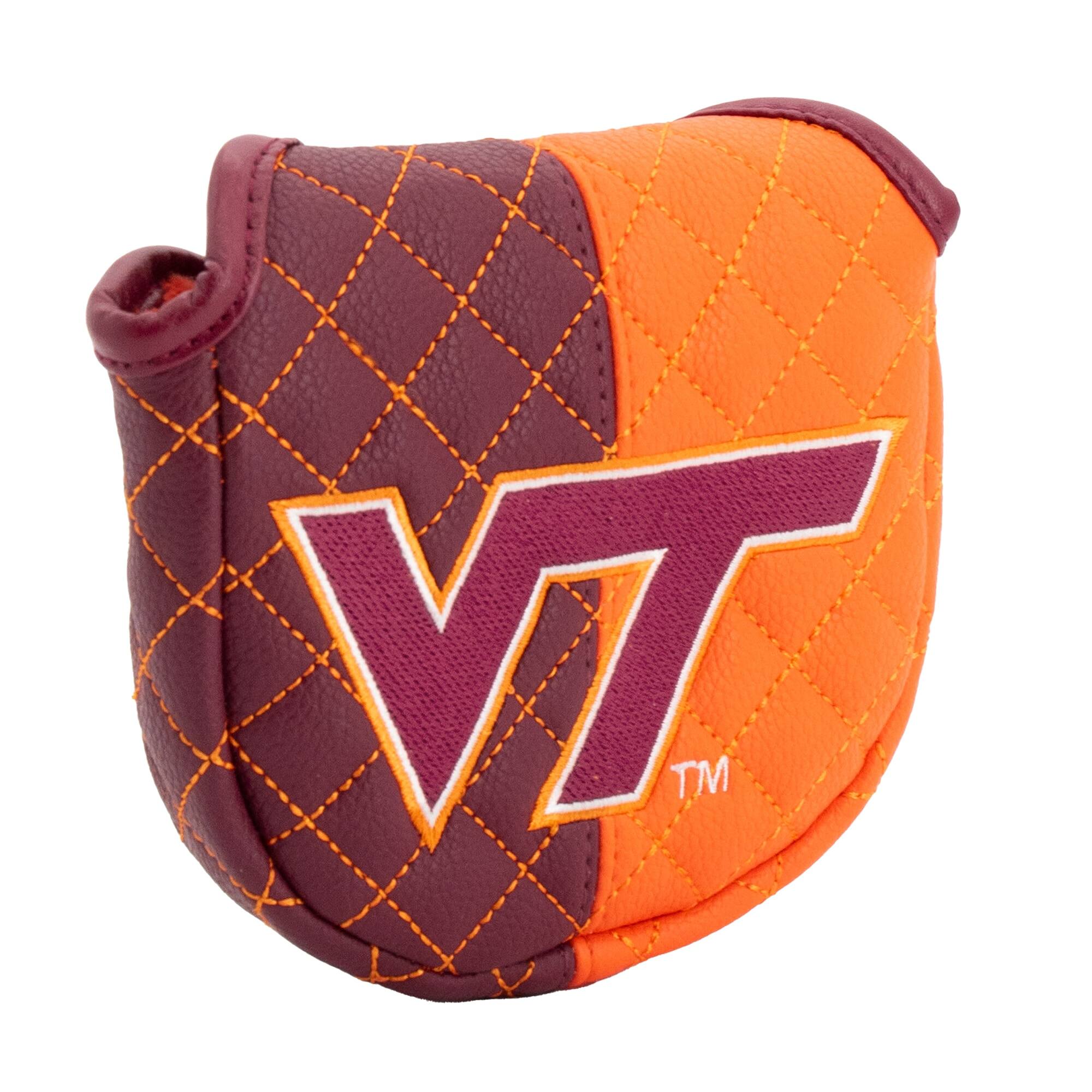Alt View 2. Team Golf - Virginia Tech Hokies Quilted Mallet Putter Cover - Multicolor.