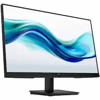 HP - 23.8" IPS LCD FHD 100Hz Monitor (VGA, HDMI) - Black - Front_Zoom