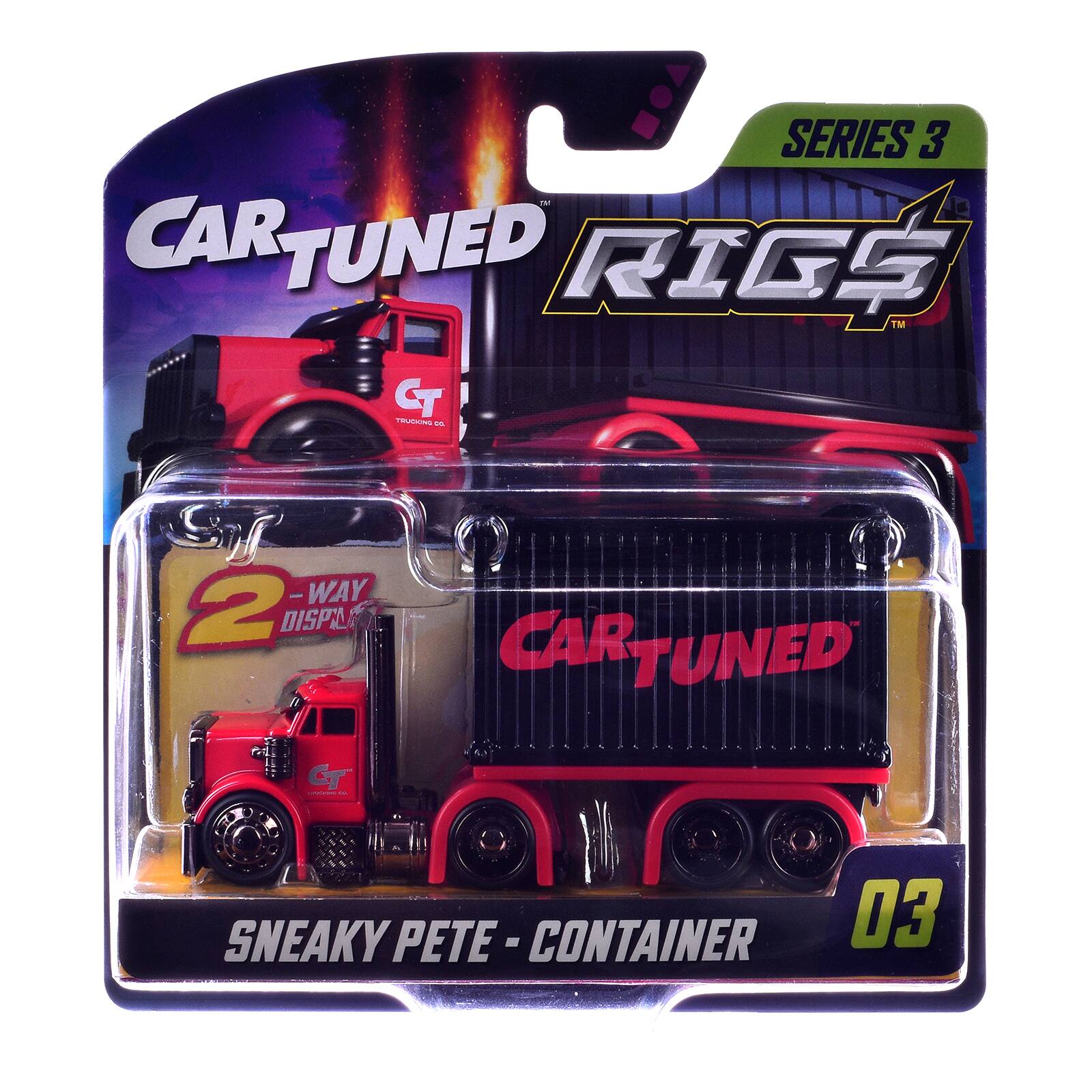 SERIES 3  
CAR TUNED RIGS  
2-WAY DISPLAY  
CAR TUNED  
SNEAKY PETE - CONTAINER 03