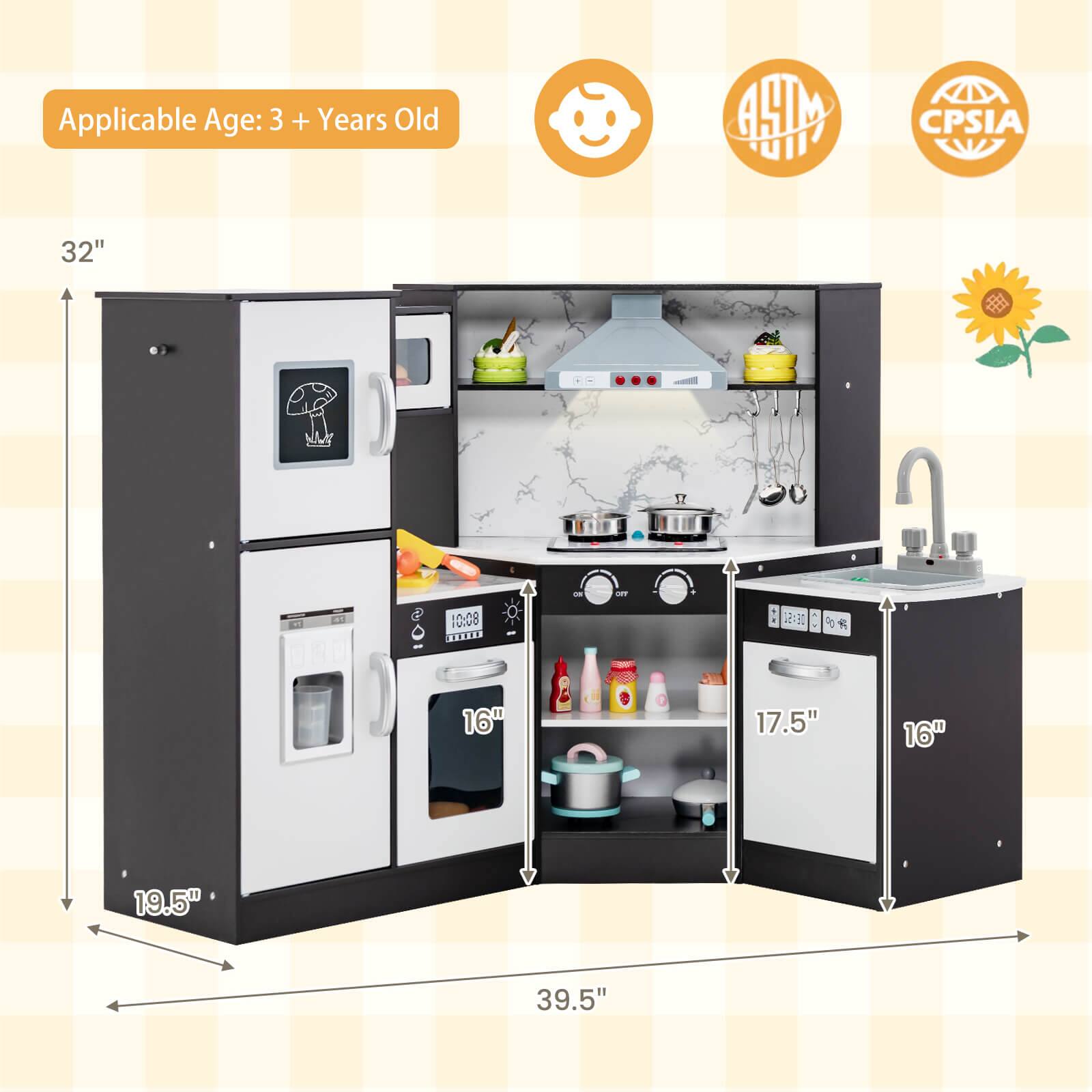 Applicable Age: 3 + Years Old

32"  
19.5"  
39.5"  
16"  
17.5"  
16"