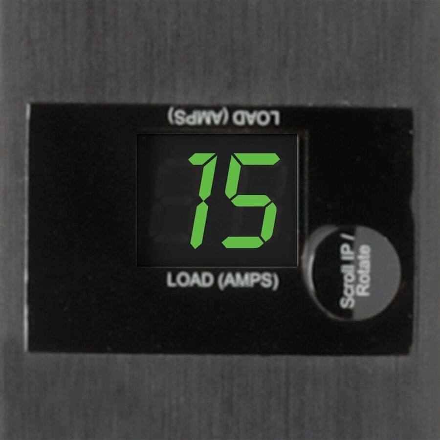 LOAD (AMPS)  
15  
LOAD (AMPS)  
Scroll IP/ Rotate
