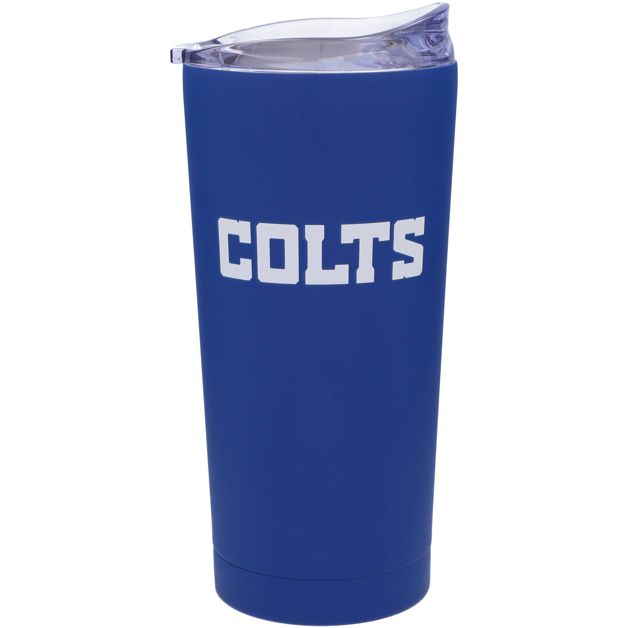 Alt View 1. Logo Brands - Indianapolis Colts 20oz. Flipside Powder Coat Tumbler - Multicolor.