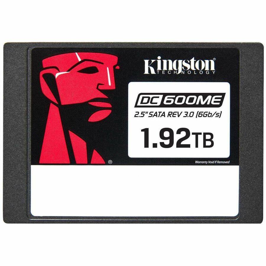 Kingston Technology  
DC 600ME  
2.5" SATA REV 3.0 (6Gb/s)  
1.92TB  
Warranty Void If Removed