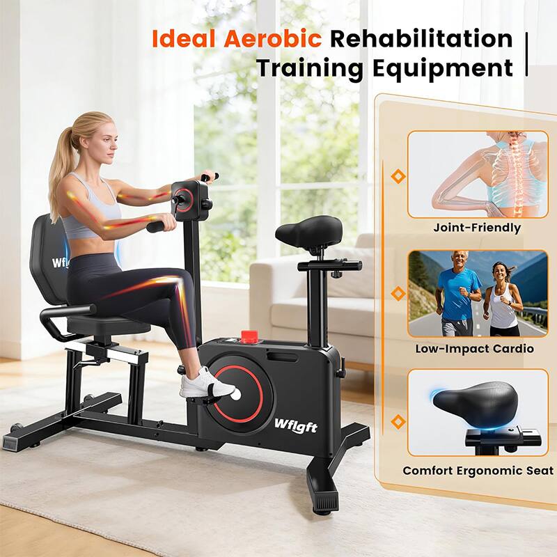 Ideal Aerobic Rehabilitation Training Equipment

- Joint-Friendly
- Low-Impact Cardio
- Comfort Ergonomic Seat