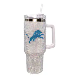 The Memory Company - Detroit Lions 40oz. Bling Colossal Tumbler - Multicolor