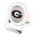 Front. Keyscaper - Georgia Bulldogs Linen Print Nightlight Charger & Bluetooth Speaker - White.