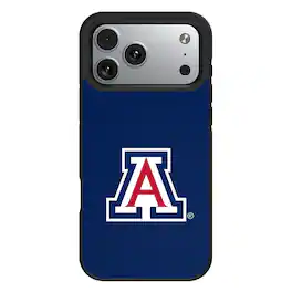 Keyscaper - NCAA - Arizona Wildcats Bump Case with 8.2ft Drop Protection - 15 Pro - Multicolor