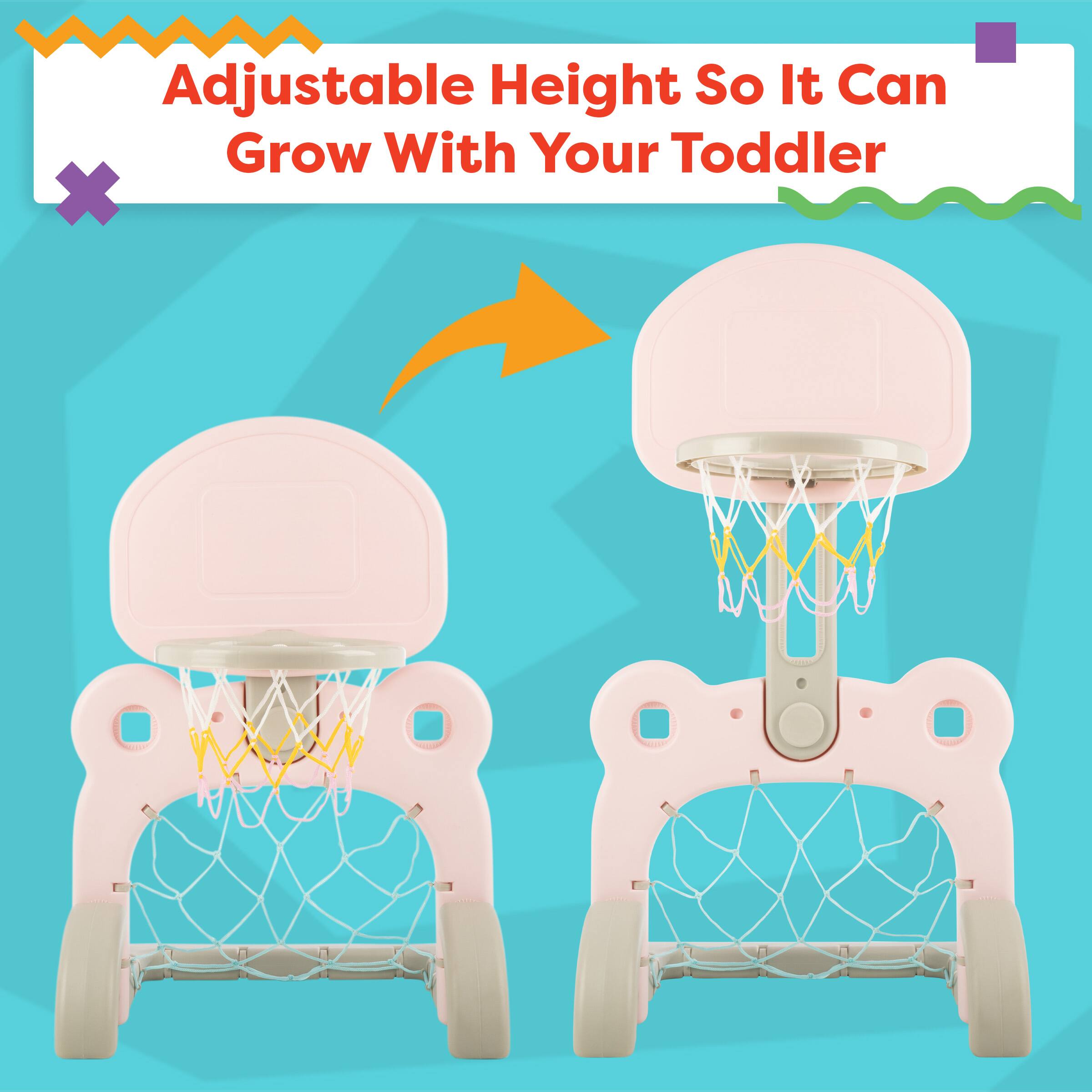 Adjustable Height So It Can Grow With Your Toddler