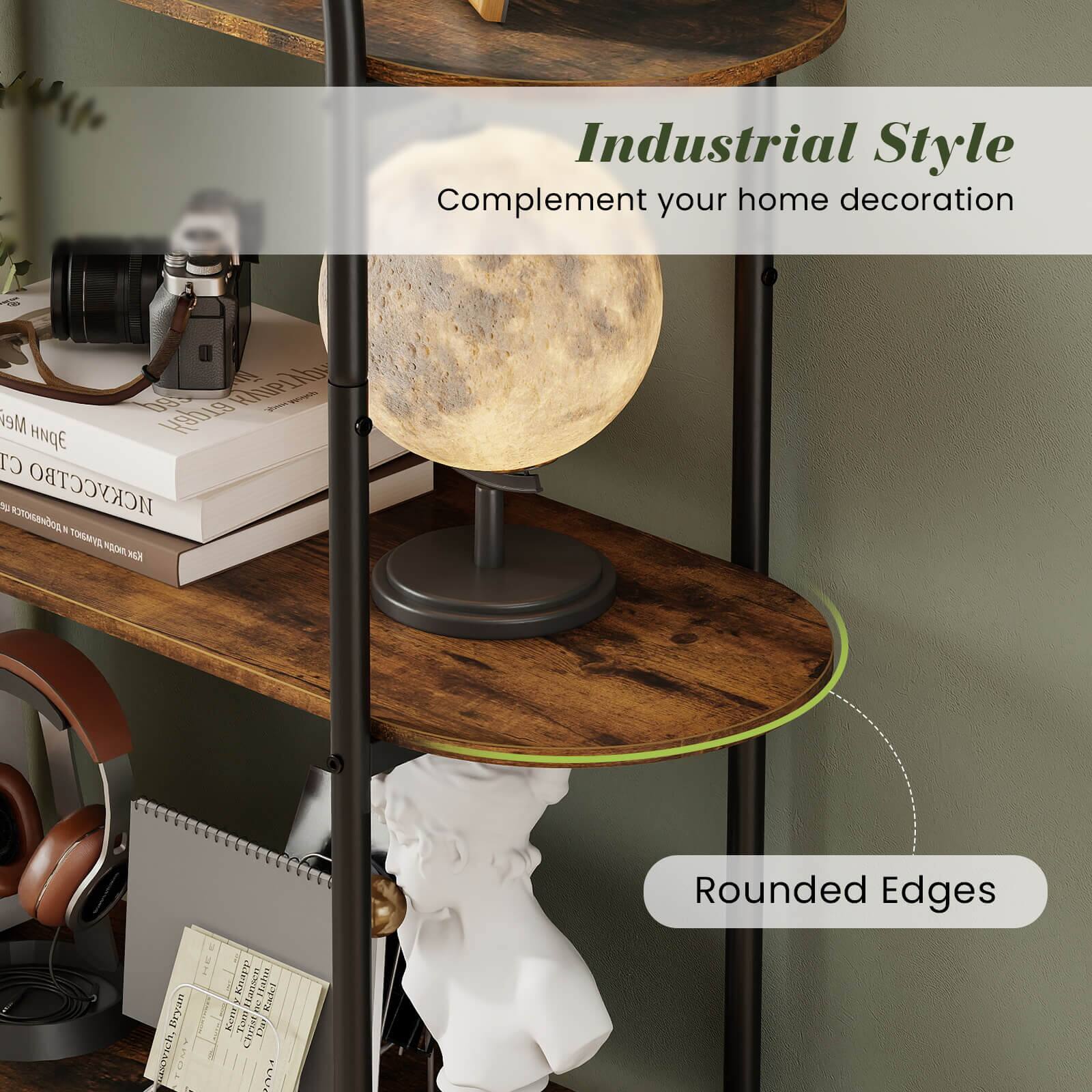 Industrial Style  
Complement your home decoration  

Rounded Edges