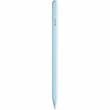 Front. Alogic - Alogic iPad Stylus Pen with Wireless Charging Blue - Blue stylus pen with accurate touch response, ideal for creative - Blue.