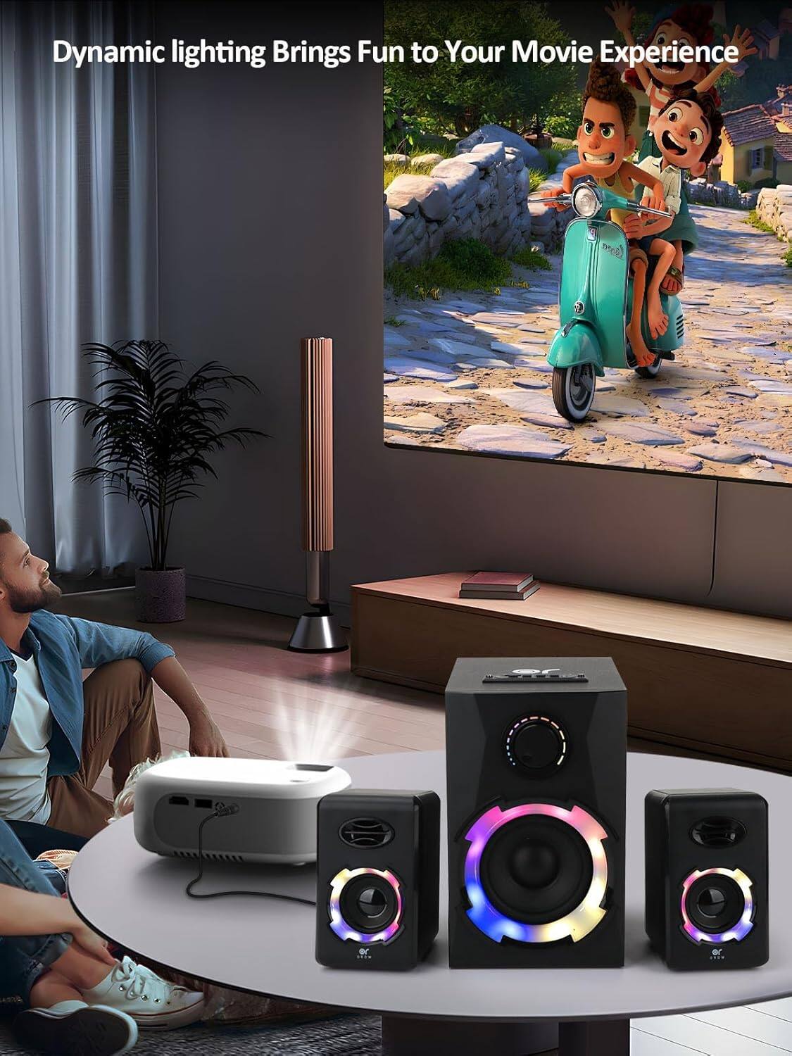 Dynamic lighting Brings Fun to Your Movie Experience