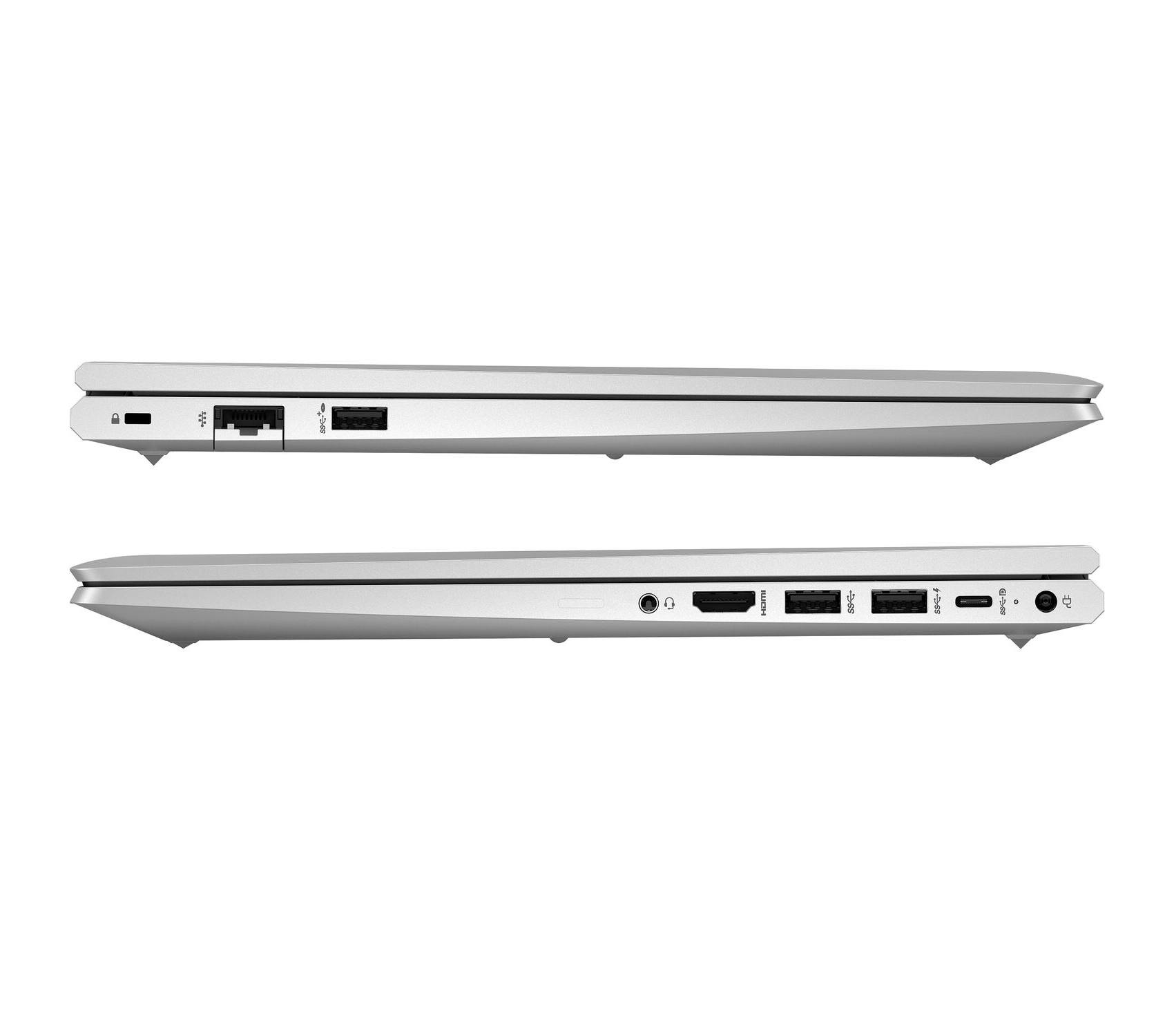 Left. HP - HP ProBook 450 G9 Core i5-1235U 1.3GHz, 32GB, 1TB NVMe SSD, 15.6" FHD, Windows 11 Pro 64-bit - Silver.