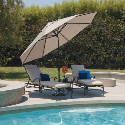 Mondawe 11' Octagon Patio Umbrella Push Button Tilt Bronze Frame Beige MO-9211002422 - Best Buy Mondawe 11' Octagon Patio Umbrella Push Button Tilt Bronze Frame Beige MO-9211002422 - Best Buy