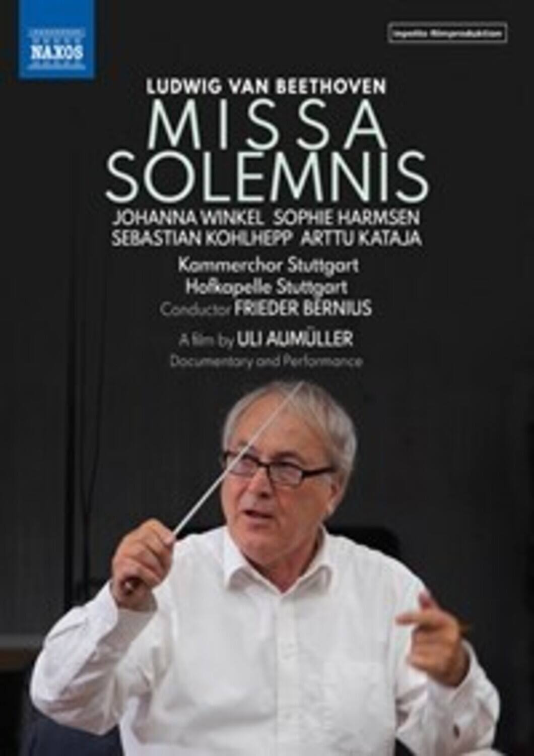 Front. Bernius  Hofkapelle Stuttgart  Kammerchor Stuttgart - Missa Solemnis   - DVD.