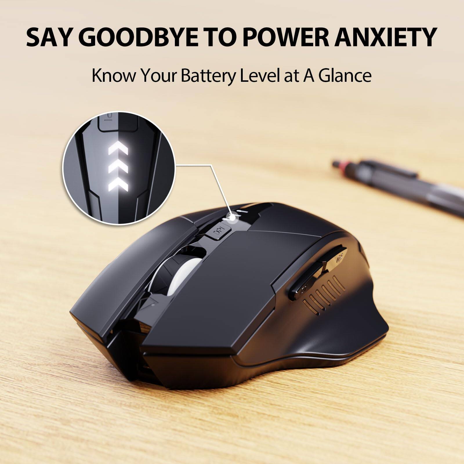 SAY GOODBYE TO POWER ANXIETY

Know Your Battery Level at a Glance