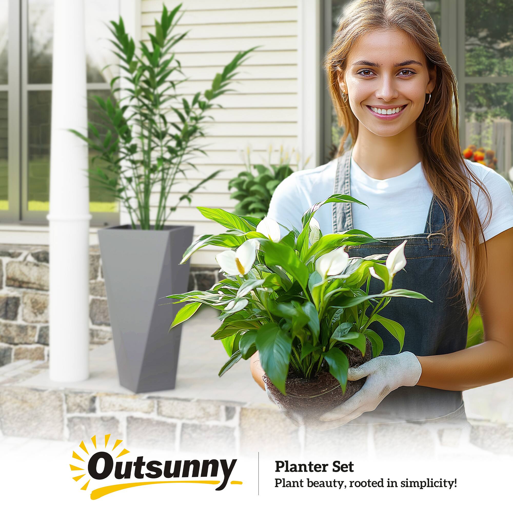 Outsunny
Planter Set
Plant beauty, rooted in simplicity!