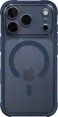 Front. dbrand - Ghost Case with MagSafe for Apple iPhone 17 Pro - Blue.
