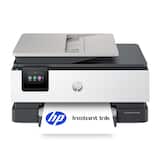 HP - OfficeJet Pro 8135 Wireless All-in-One Inkjet Printer, Scanner, Copier, AI-Enabled with 3 Months of Instant Ink - White
