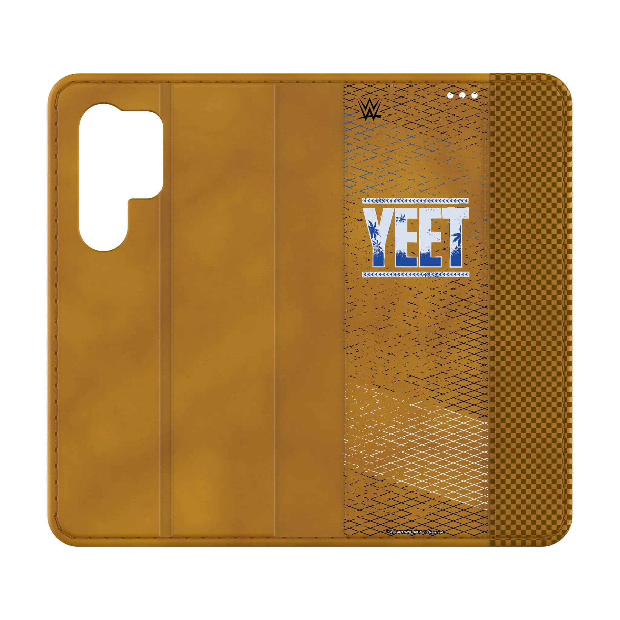 Keyscaper - WWE - WWE Steel Folio Phone Case - Samsung Galaxy S24+ - Jey Uso