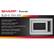 SHARP. Carousel. Built-In Trim Kits Can Be Used for Both Standard 10 Flush Mount Installation Designed for Sharp Countertop and Convection Microwave Ovens - Compatible with Sharp Countertop Microwave Oven Sizes 1.5 cu. ft. and 2.2 cu. ft. Stylish Design and a Stainless Steel Finish Creates a Seamless, Built-in Appearance - Includes Ducting, Finish Trim, and Easy-to-Follow Instructions SMC158585 Convection Microwave Oven with the RK94530F Trim Kit.