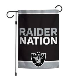 WinCraft - Las Vegas Raiders 2-Sided 12'' x 18'' Garden Flag - Multicolor