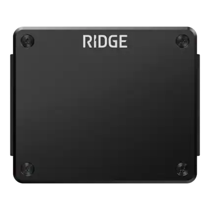 The text on the image reads "RIDGE."