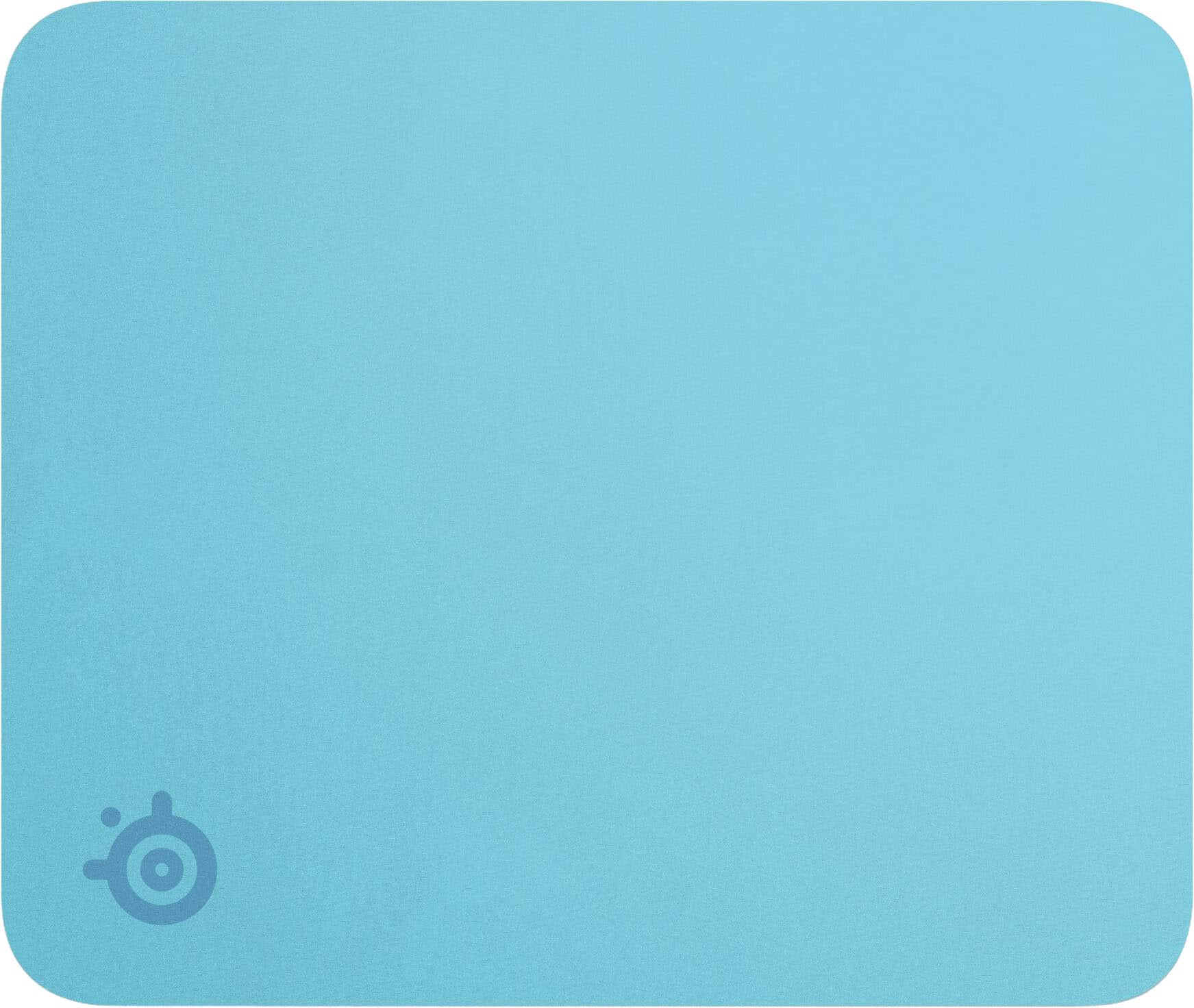 Front. SteelSeries - QcK Cloth Gaming Mouse Pad (Medium) - Aqua.