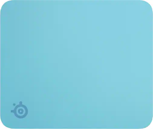 Front. SteelSeries - QcK Cloth Gaming Mouse Pad (Large) - Aqua.