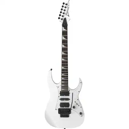 Front. Ibanez - Ibanez RG Standard Series RG450DXB Electric Guitar, Bound Rosewood Fretboard, White.