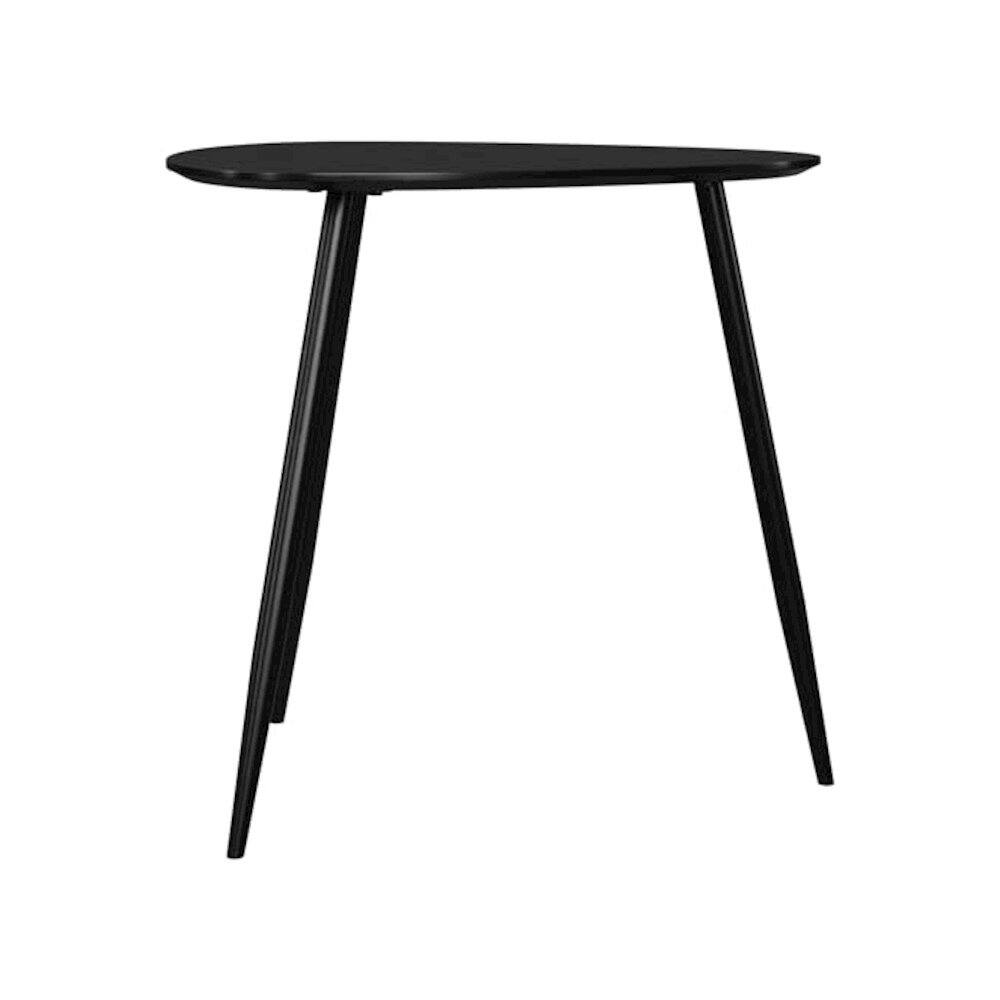 Alt View 4. Coaster Co. of America - Odessa 3-piece Triangular Coffee and End Table Set Black - Black.