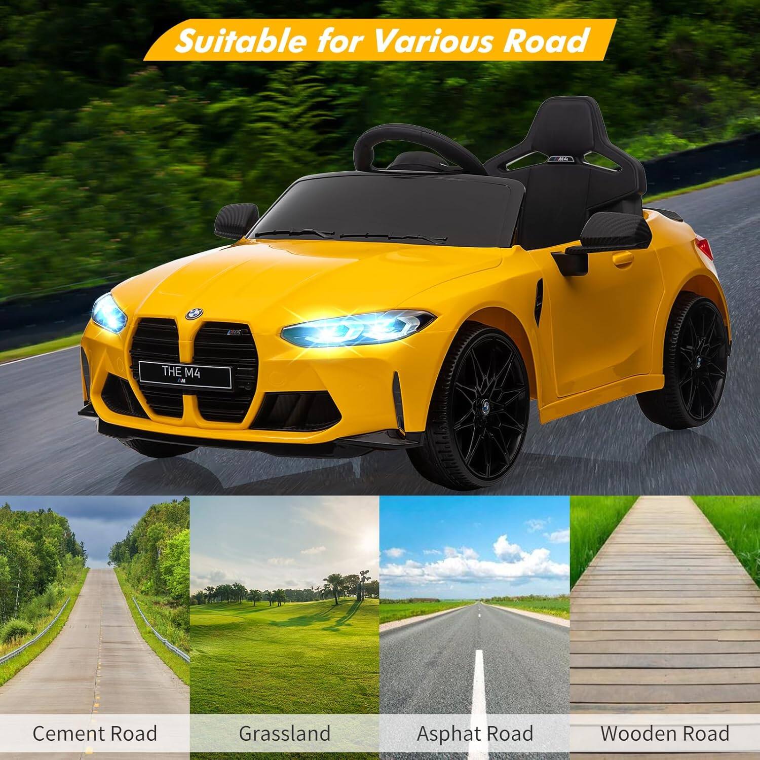 Suitable for Various Road

Cement Road  
Grassland  
Asphalt Road  
Wooden Road
