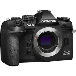 Olympus - OM-D E-M1 Mark III 4K Video Mirrorless Camera Body Only - Black