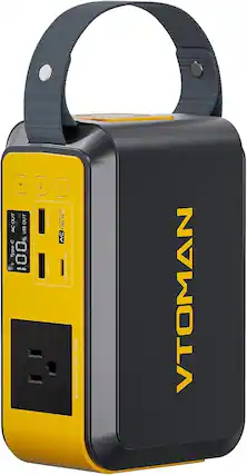OUT OUT AC USB % Type-C 00: AC BV USB BV LEWES G JUMP1OO W++ JUN 100 AC eSW INFOUT USB-C 100W 120V OUTPUT AC VTOMAN