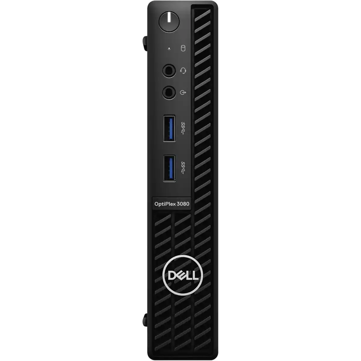 Refurbished Dell OptiPlex 3080 Micro Desktop – Intel Core i5-10500T – 16GB Memory – 512GB NVMe SSD – Internal WiFi - Black