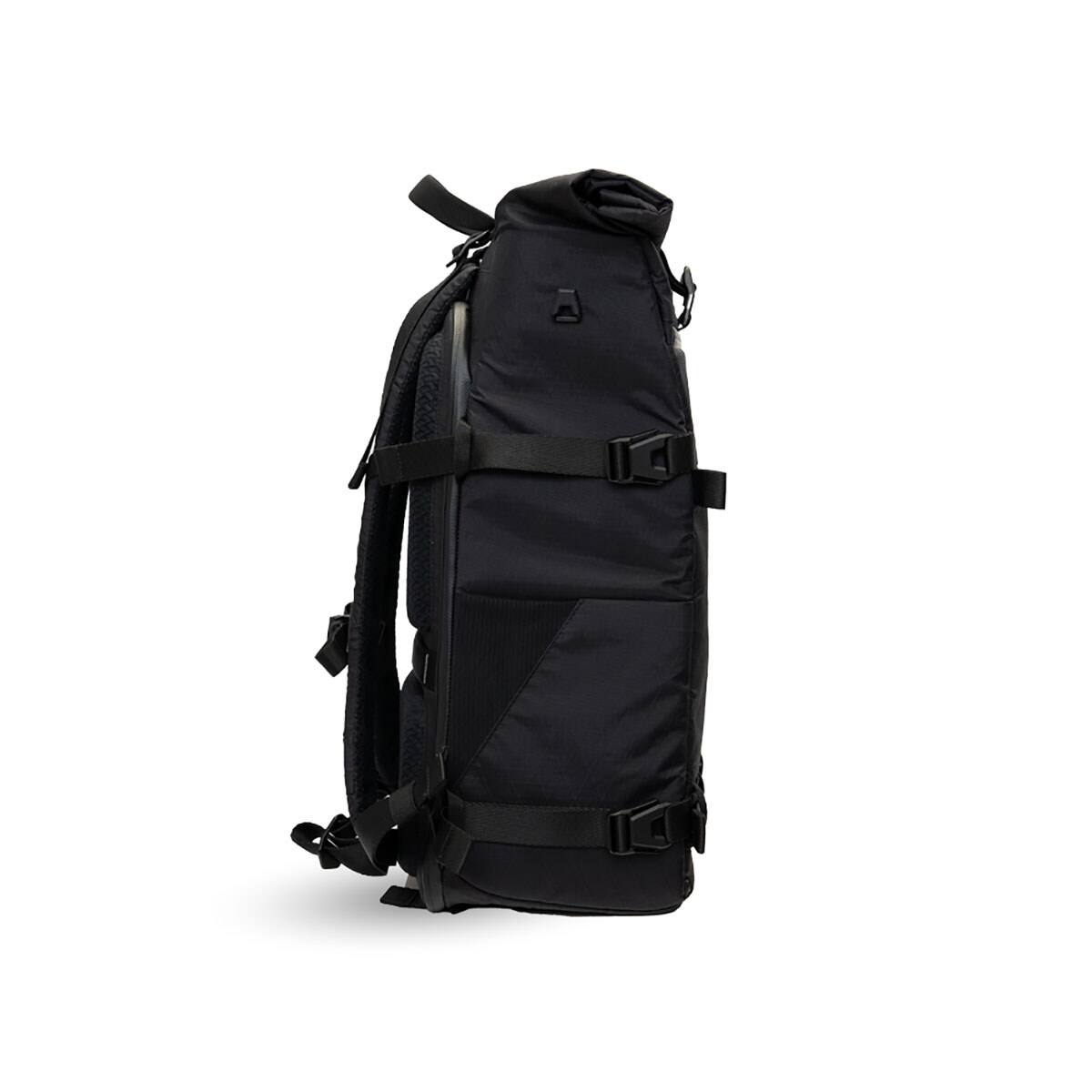 Alt View 4. Sakk Gear - Sakk Gear 25L Rolltop Ranger Camera Backpack - Black.