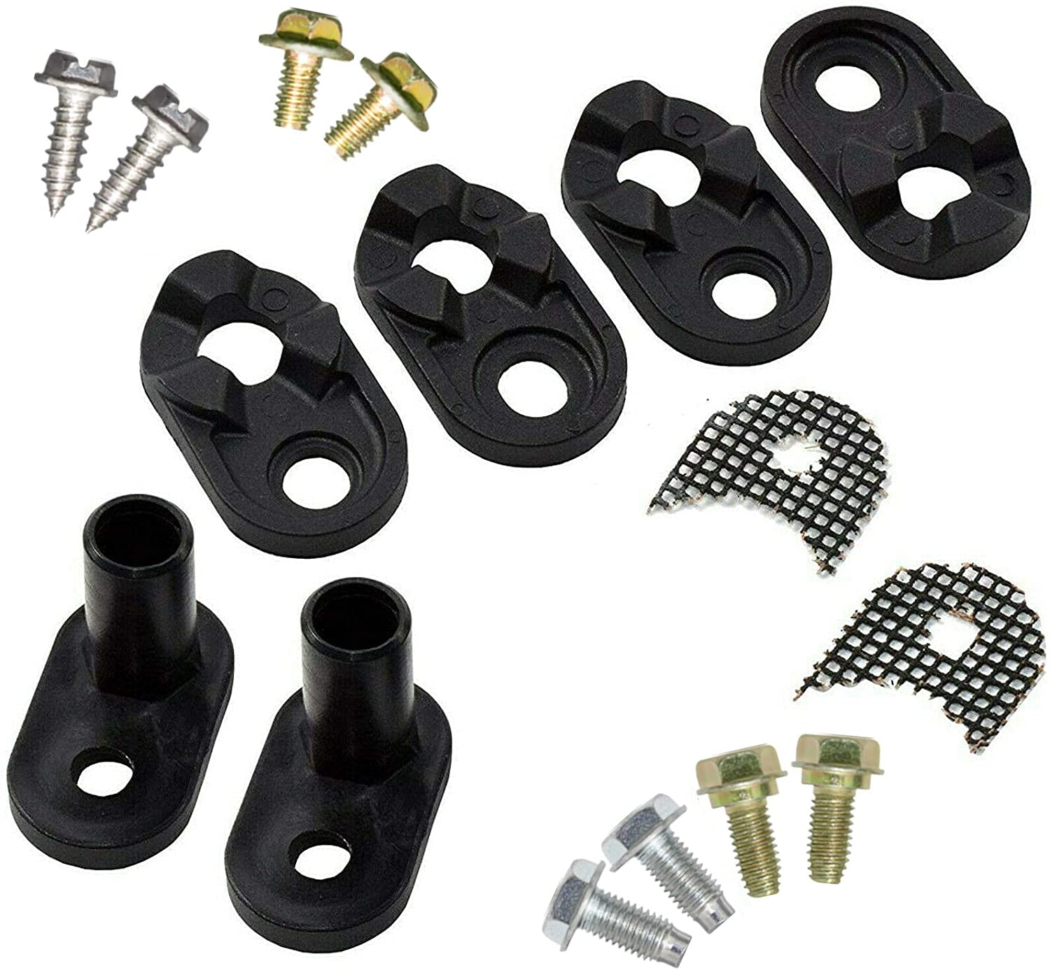 Left. HQRP - Refrigerator Door Closer Kit Replacement for Whirlpool 4318165 WPW10329686 WP2182179.
