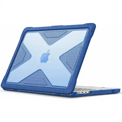 Front. Kitcheniva - Full Body Protective Case For MacBook Pro 14 Inch A3401 A3185 A3112 2021 To 2024 Blue - Blue.