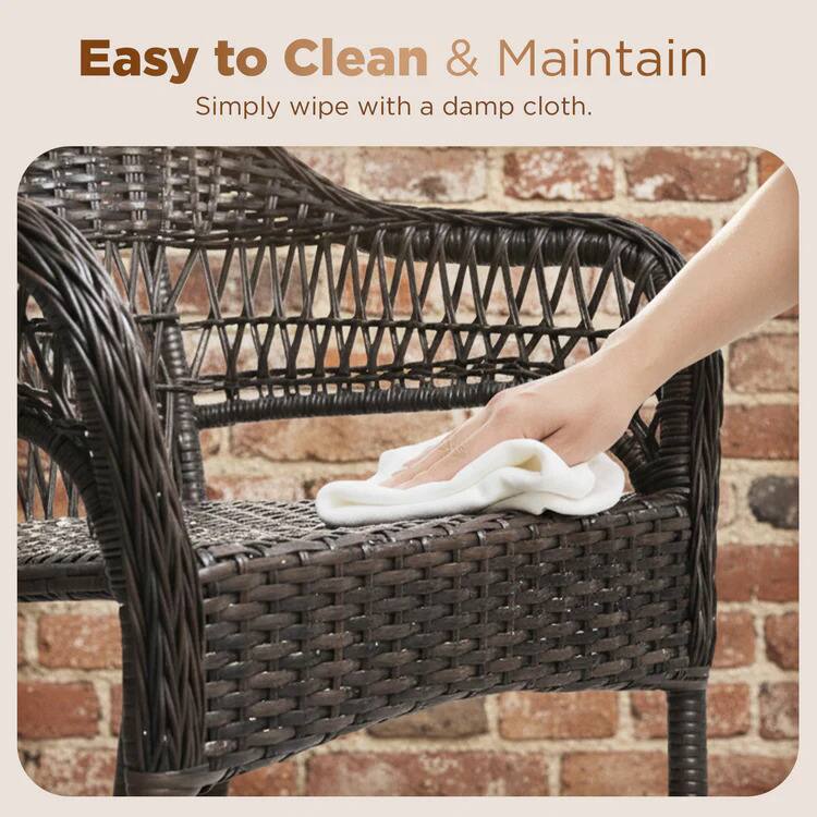Easy to Clean & Maintain  
Simply wipe with a damp cloth.