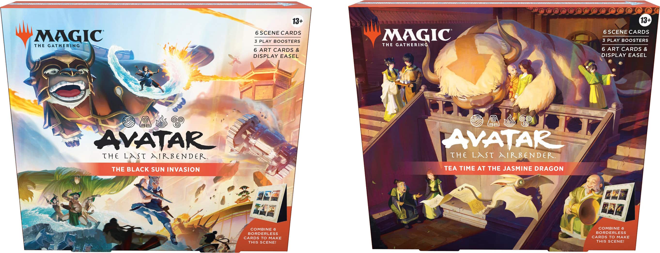 Wizards of The Coast - Magic: The Gathering Avatar: The Last Airbender Scene Box - Styles May Vary - Front_Zoom