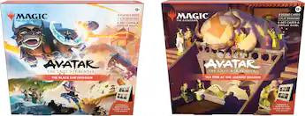 mtg avatar the last airbender scene box cards Magic: Gathering | Avatar: The 1 - The Black Sun Invasion Perfect for display The included display stand allows for artistic presentation of the scenes Wizards of The Coast Magic: