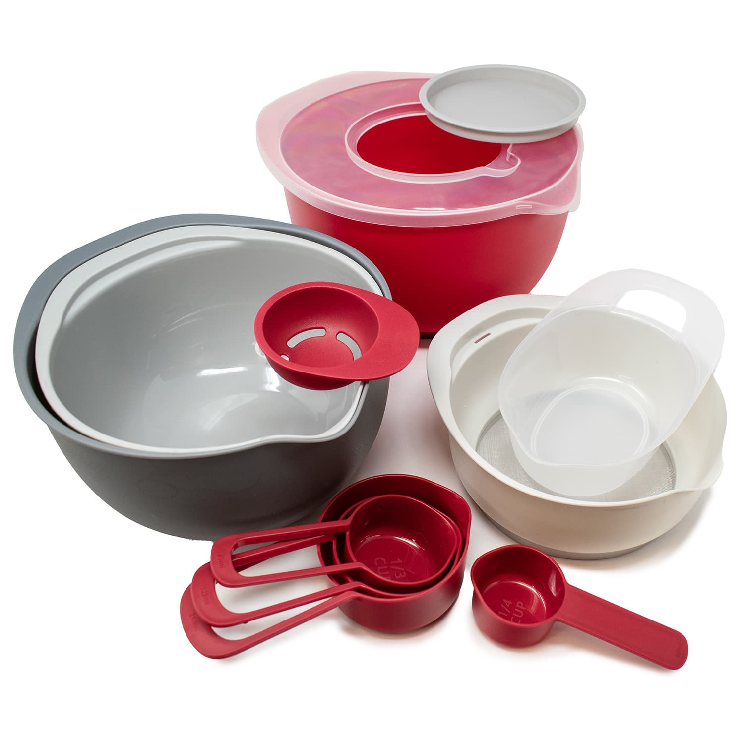 Norpro - Nested Mixing Bowls and Measuring Cups, 12 Piece Set - Multicolored price history on PriceWatchPro