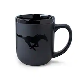 WinCraft - SMU Mustangs 17oz. Ceramic Mug - Black