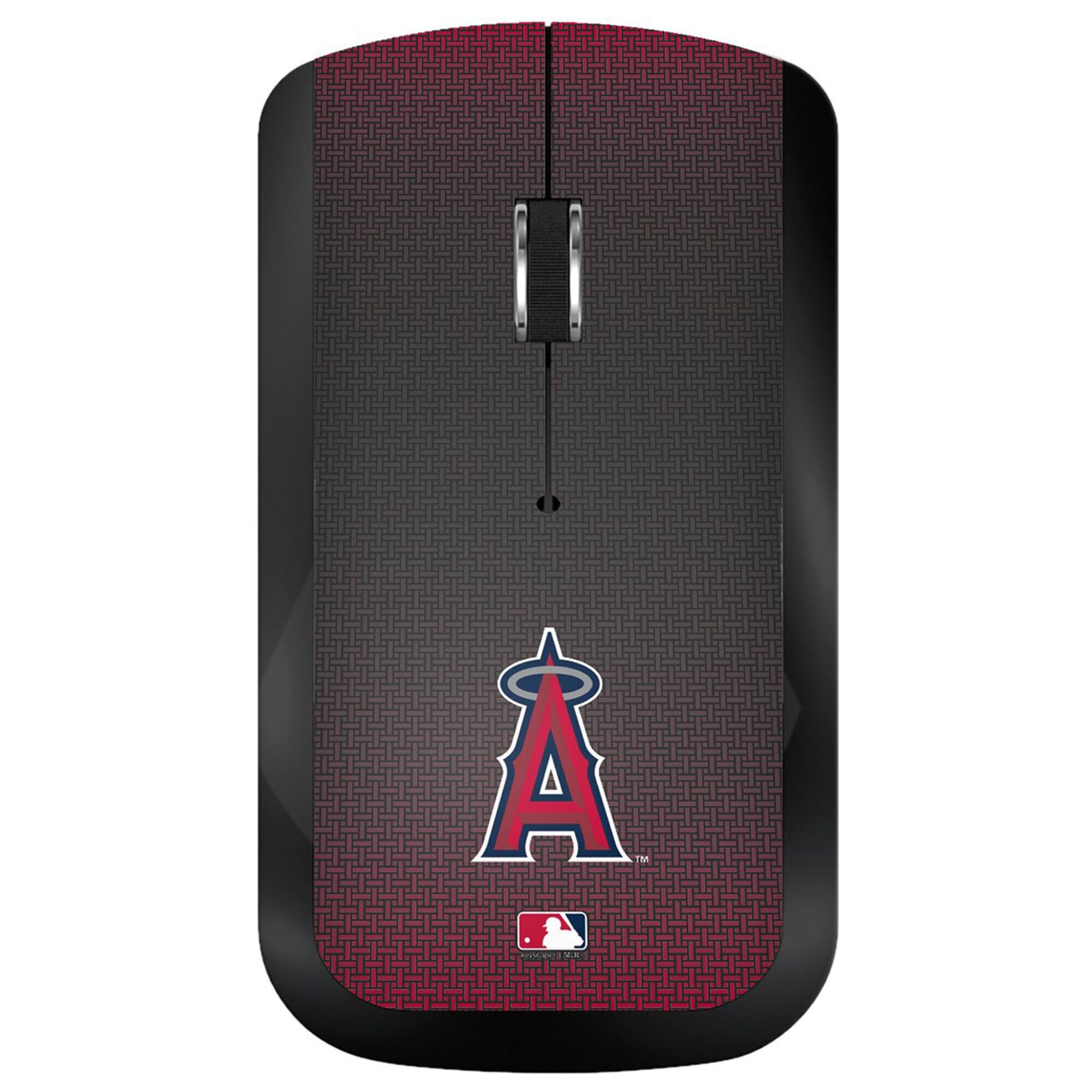 Front. Keyscaper - Los Angeles Angels Wireless USB Computer Mouse - Black.