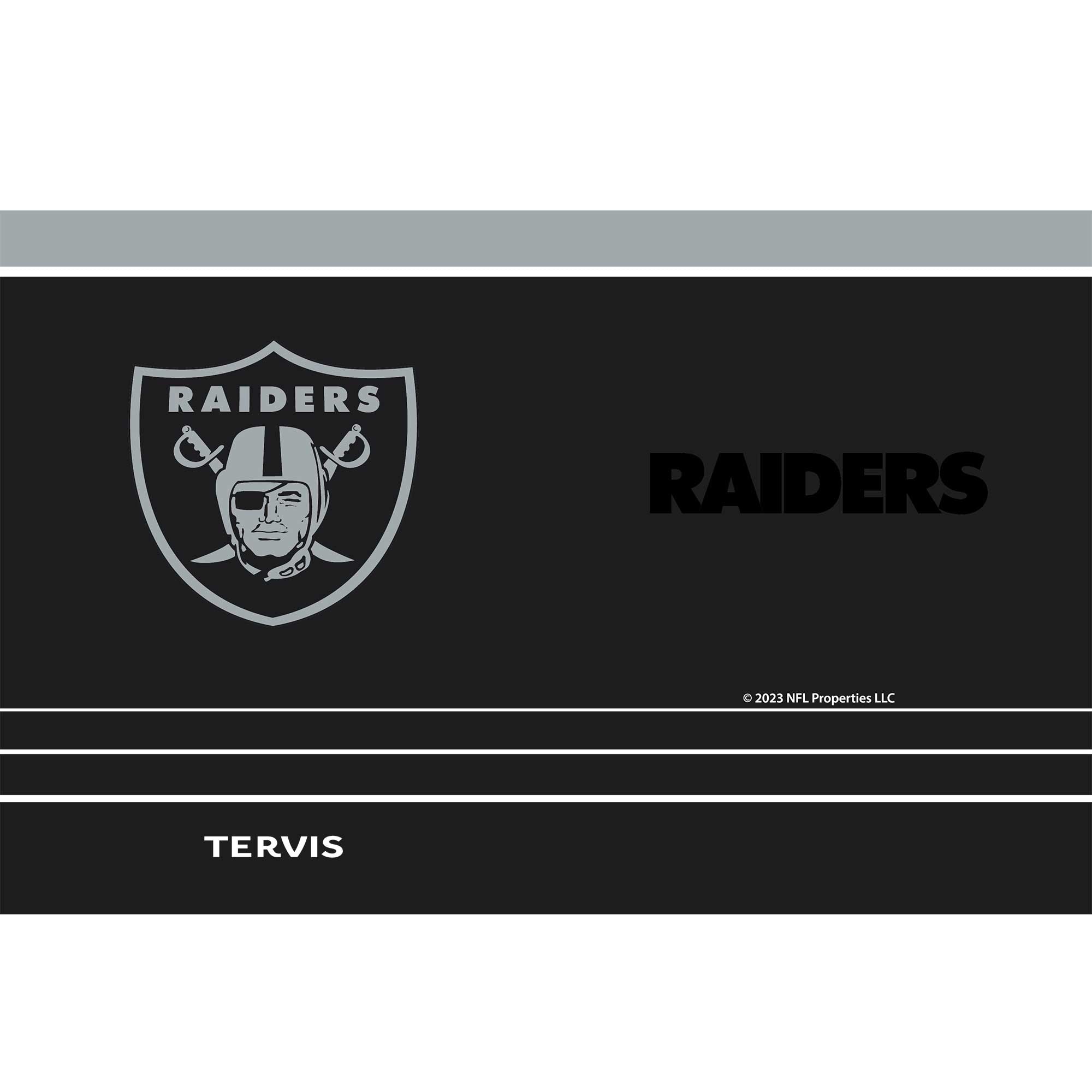 RAIDERS  
RAIDERS  

© 2023 NFL Properties LLC  

TERVIS