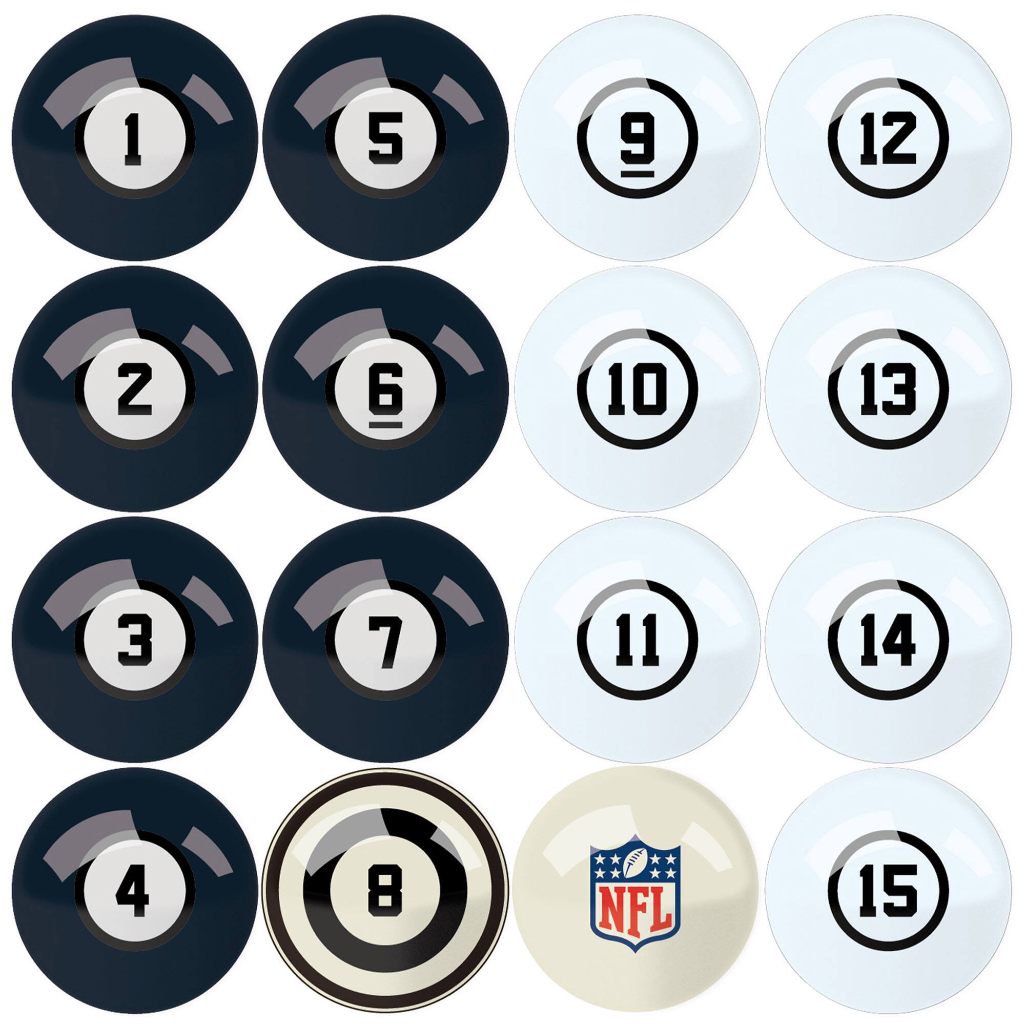 Alt View 1. Imperial - Billiard Ball Set with Numbers - Multicolor.